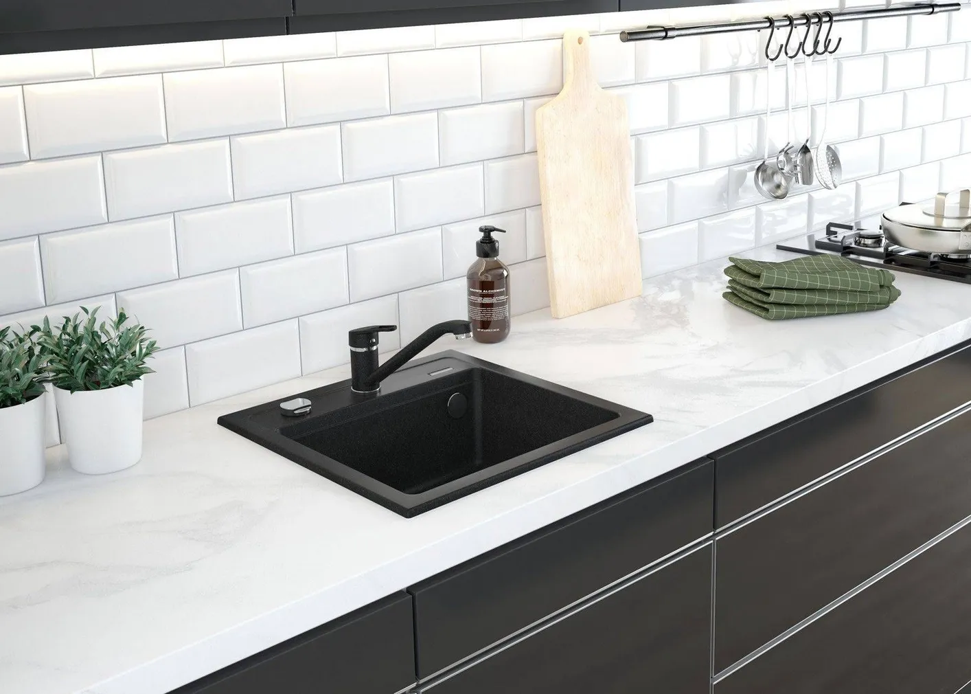 GRANIITVALAMU DEANTE ZORBA 440X440X170MM GRAFIIT