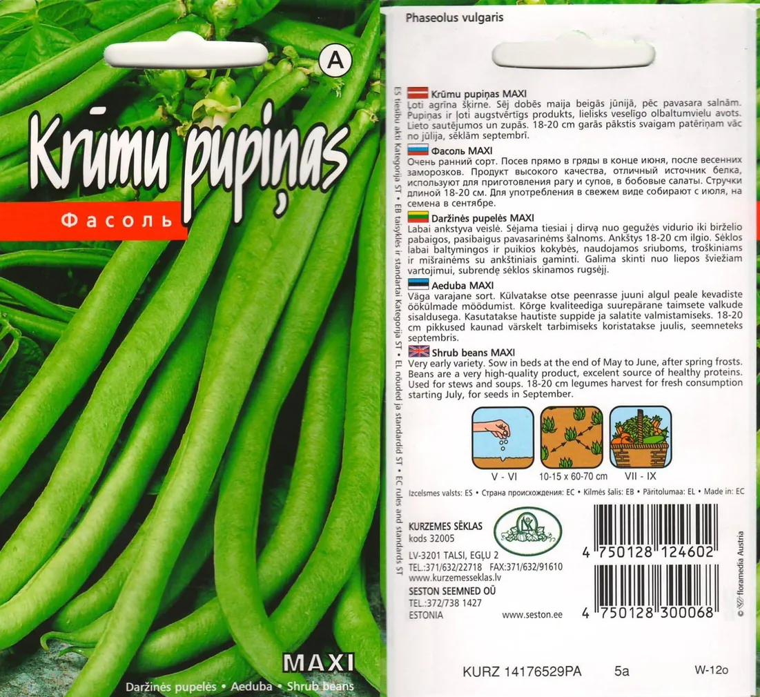 SEEMNED KURZEMES SEKLAS AEDUBA MAXI 10G