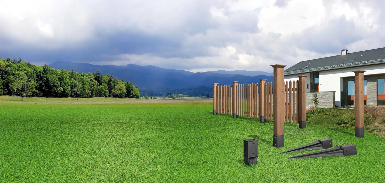 POSTIJALAD ECO KOMPOSIIT 90X90X750 MM T.HALL