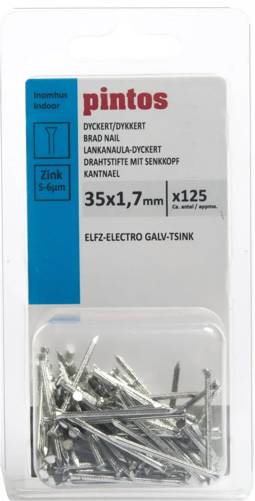 KANTNAEL 1,7X35MM ZN ~150TK