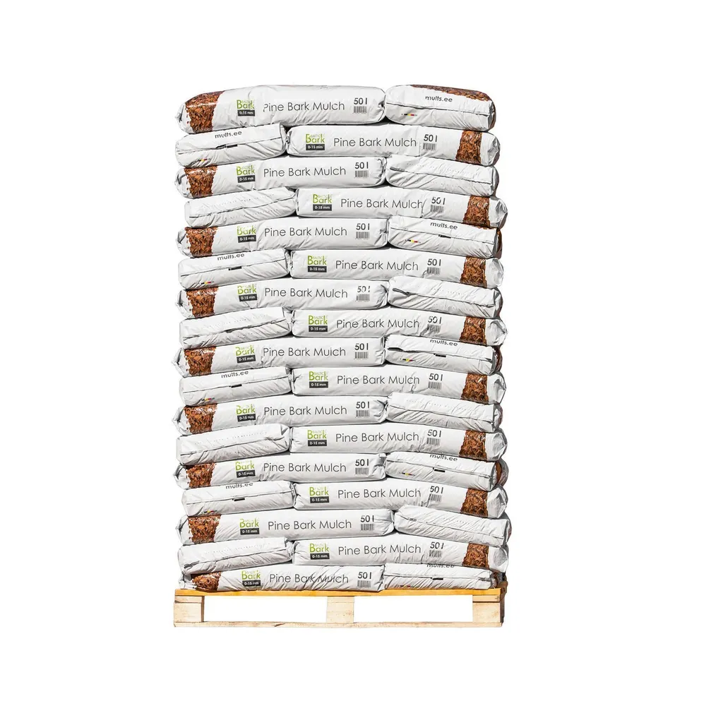 MÄNNIKOOREMULTŠ BALTIC BARK 0-15MM 50L 51TK ALUSEL