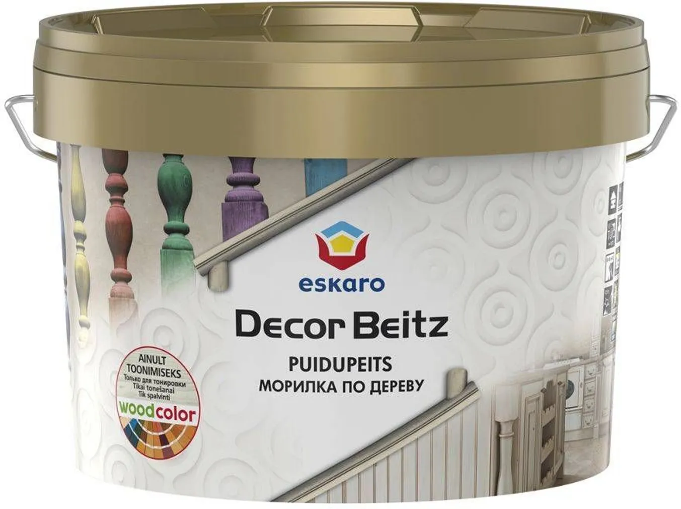 PUIDUPEITS ESKARO DECOR BEITZ 2,7L TOONIMISALUS