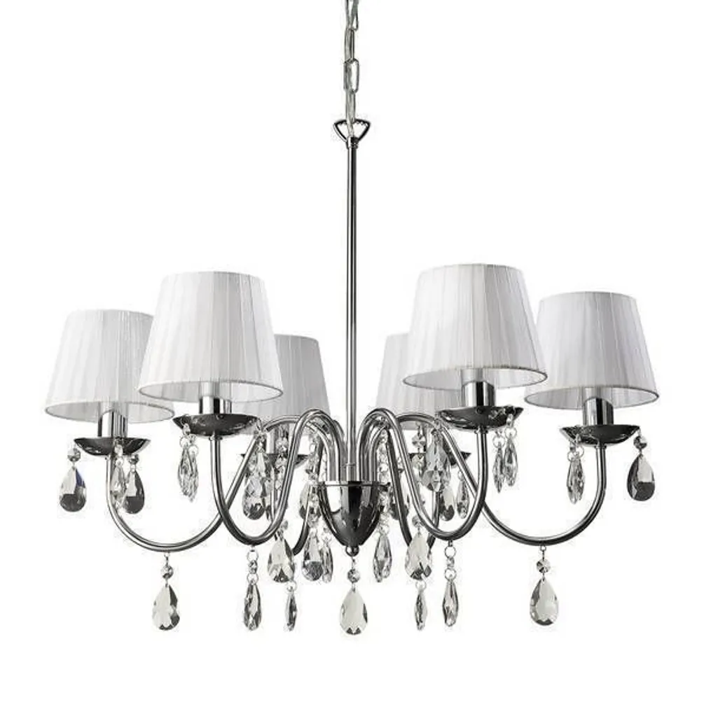 LAELAMP NEYO KROOM 6X40W 230V MASSIVE