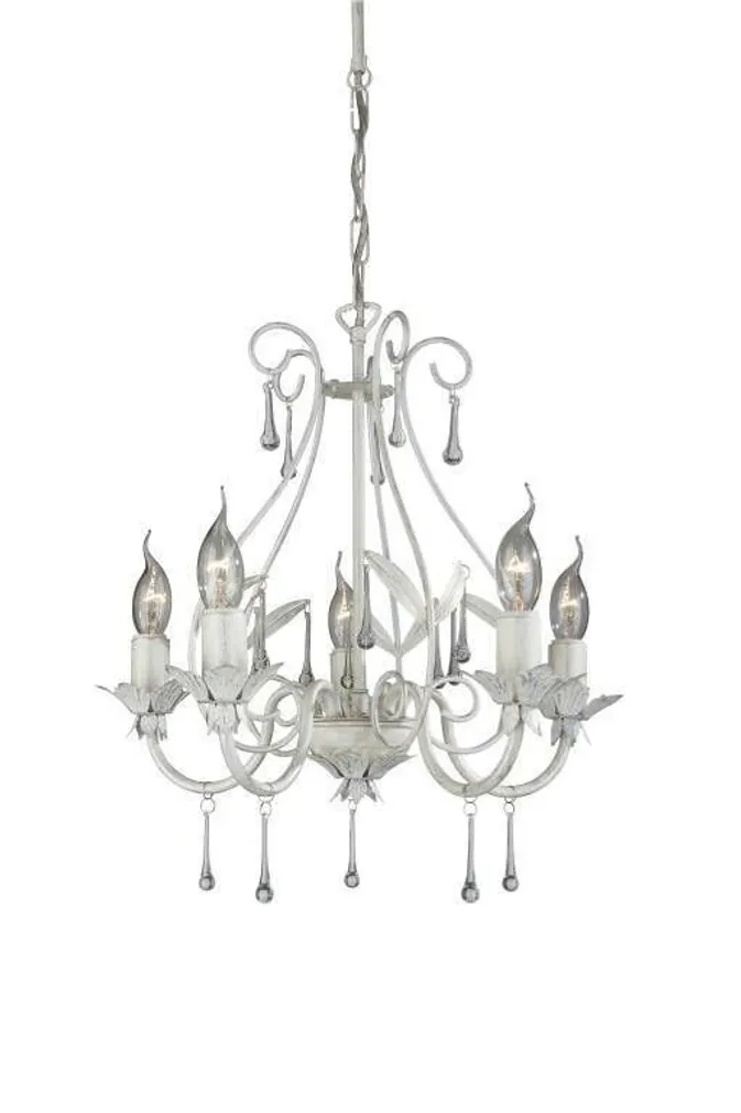 LAELAMP MADISON VALGE 5X60W 230V MASSIVE