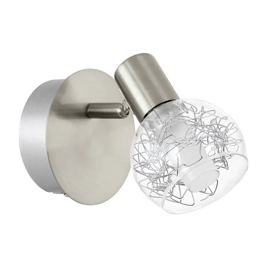 KOHTVALGUSTI BASENTO 5W LED NIKKEL EGLO