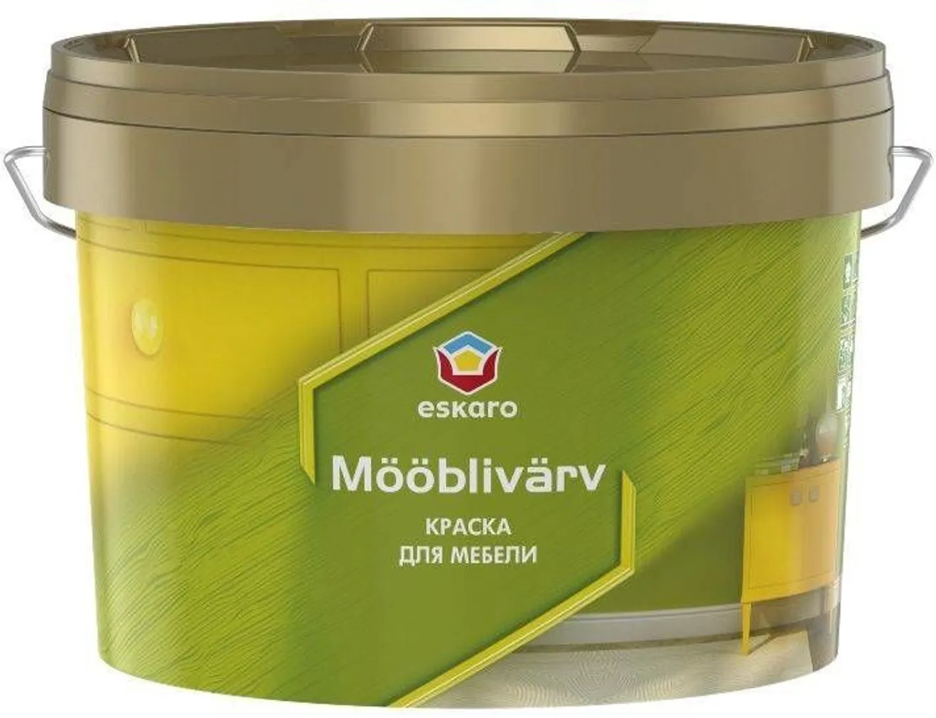 MÖÖBLIVÄRV ESKARO 2,7L VALGE POOLMATT