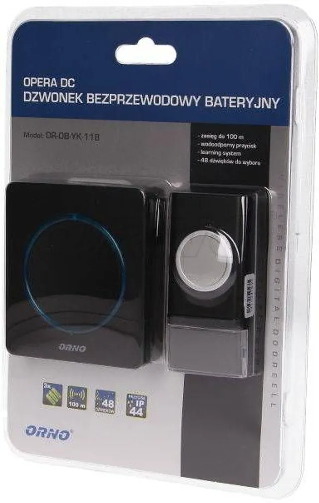 UKSEKELL JUHTMEVABA OPERA DC 3XAAA KUNI 100M NUPP IP44 48 MELOODIAT ORNO