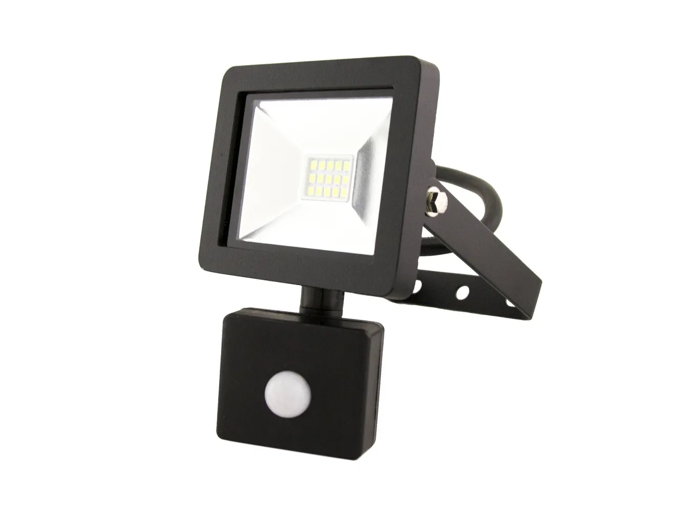 LED PROŽEKTOR 10W 750LM 120° 6500K SLIM LIIKUMISANDURIGA