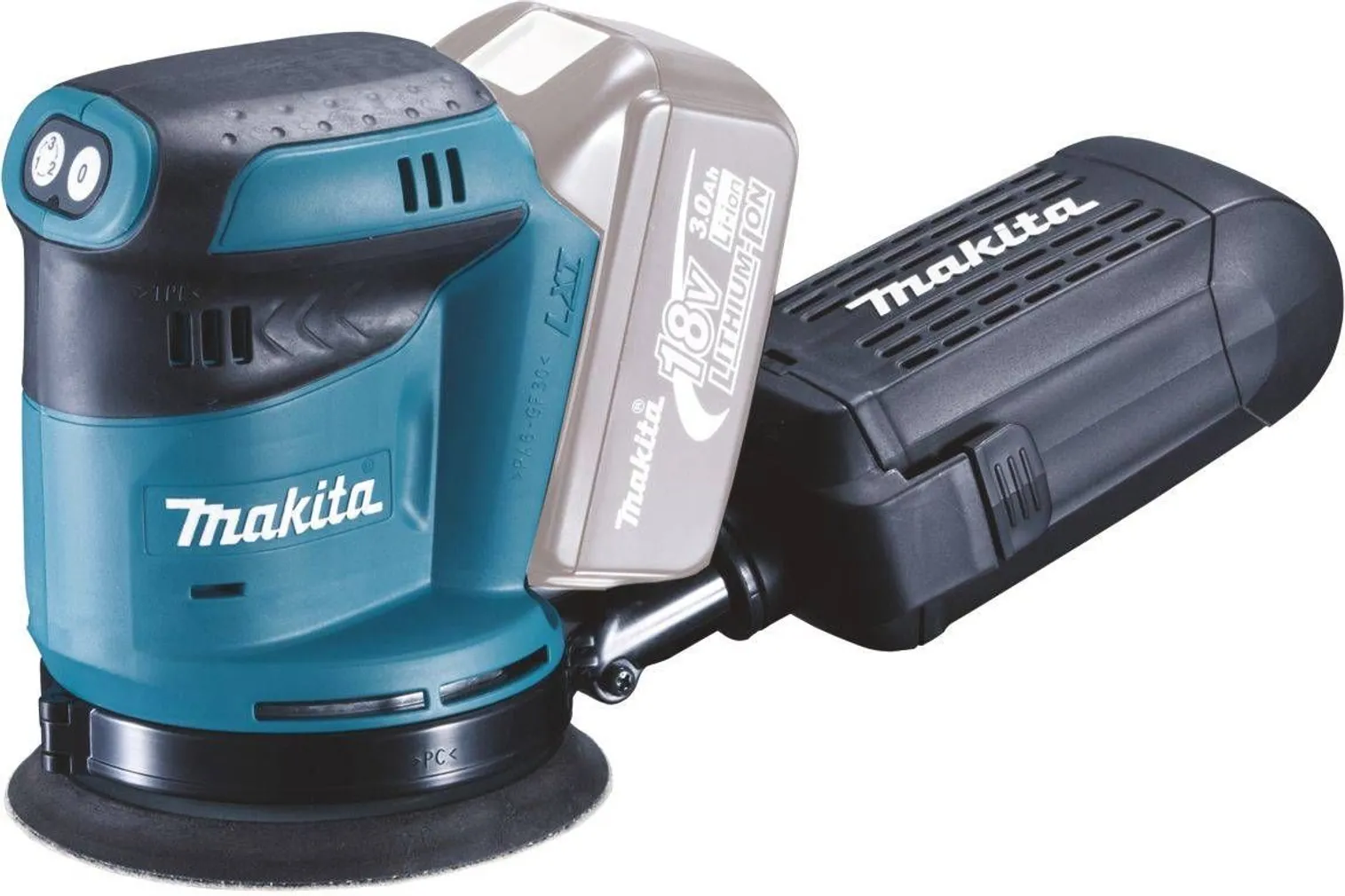 AKUEKSTSENTRIKLIHVIJA MAKITA DBO180Z 18V ILMA AKU JA LAADIJATA