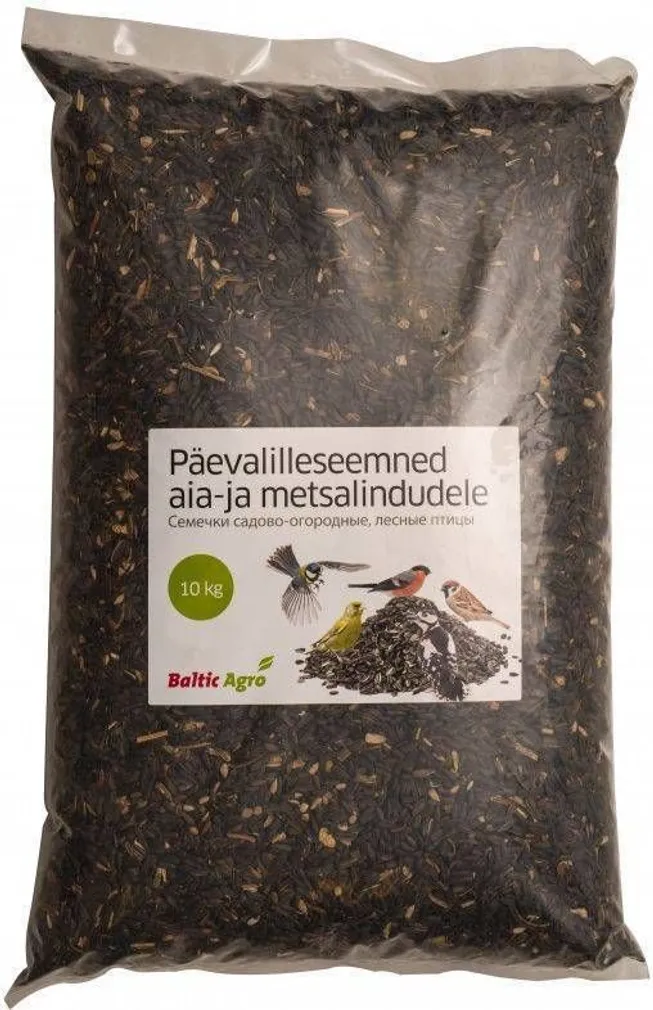 LINNUTOIT PÄEVALILLESEEMNED AIA- JA METSALINDUDELE BALTIC AGRO 10KG