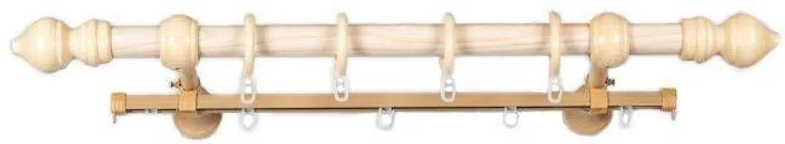 KARDINAPUU KOMPLEKT BERGAMO 240CM Ø28 LEPP