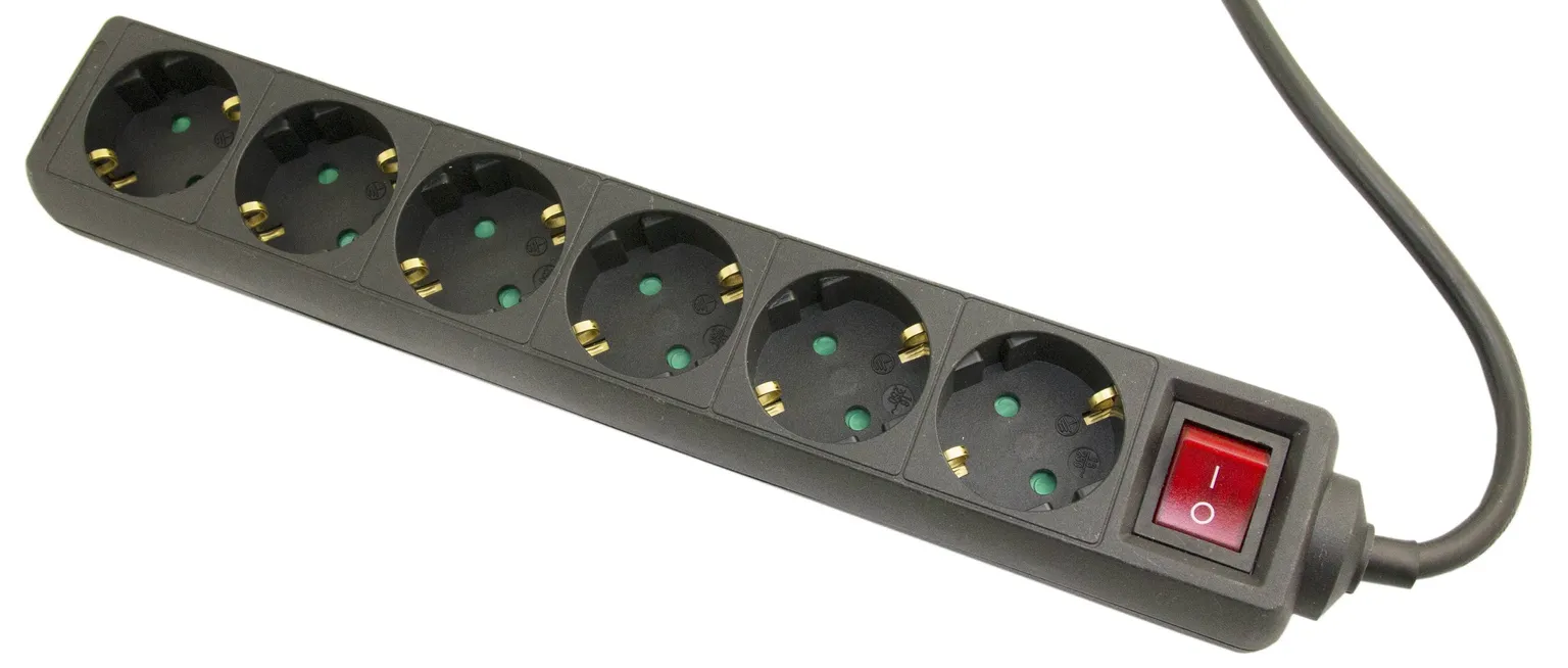 PIKENDUSJUHE 5M 6 PESA 3G1,5MM² LÜLITI LK MUST CLINT