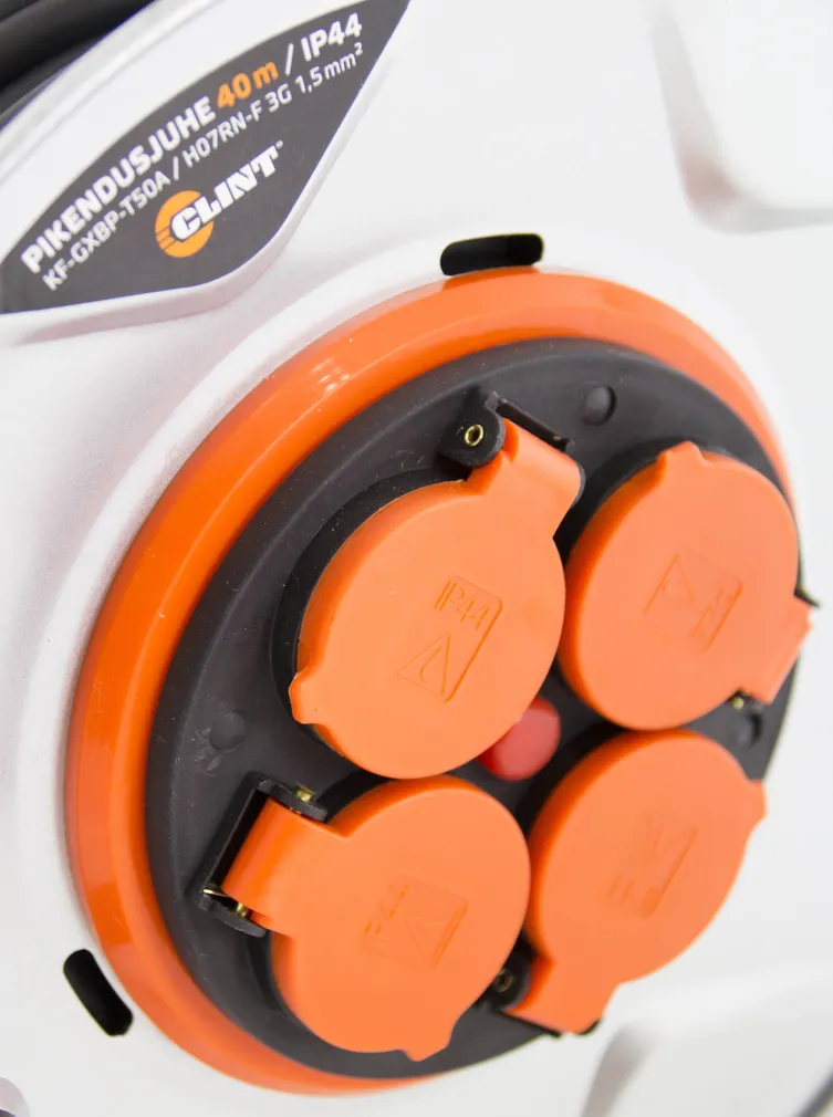 PIKENDUSJUHE 40M 3G1,5MM² H07RN-F FIKS.PESAD MET.TR IP44