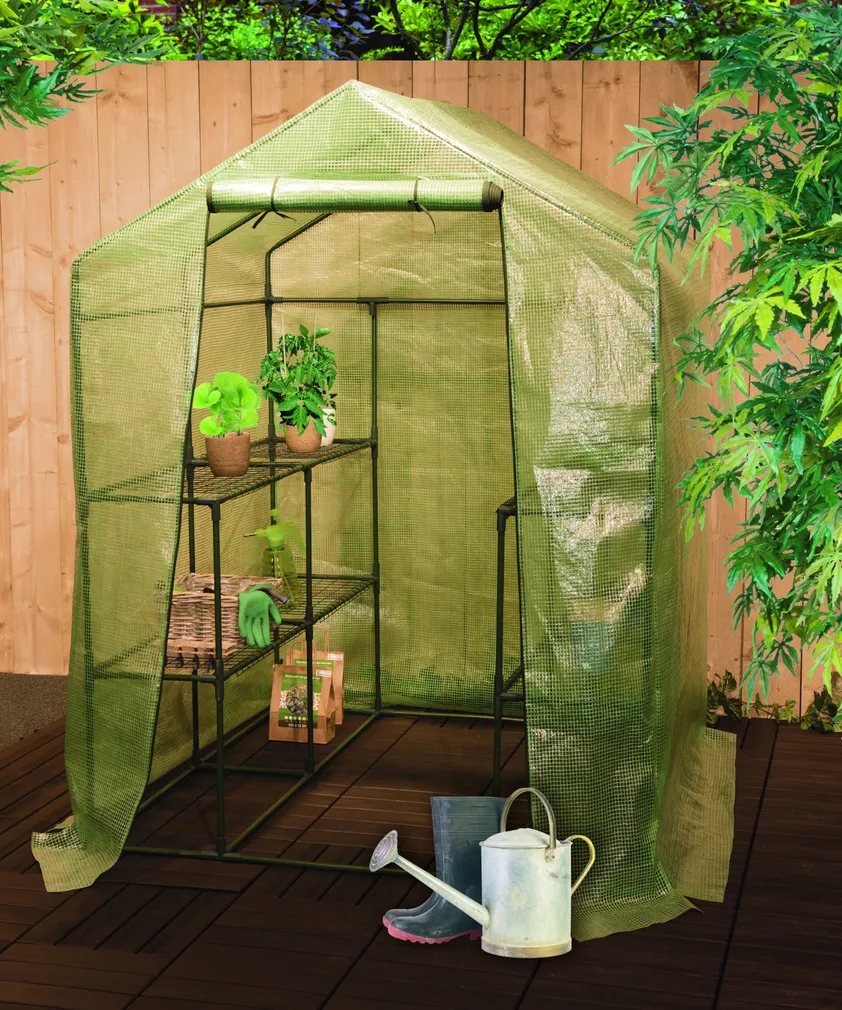 KASVUHOONE WALK IN 143X143XH195CM