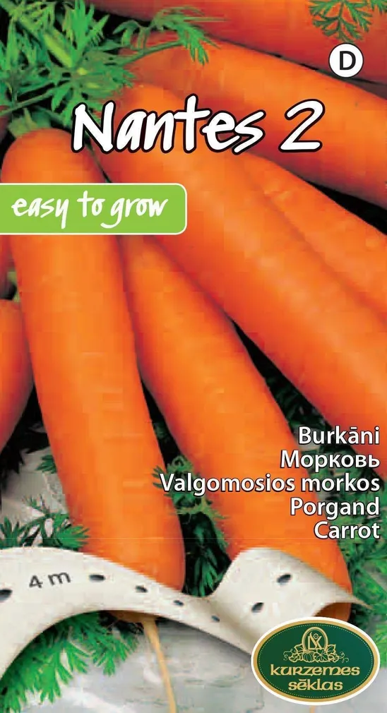 SEEMNED KURZEMES SEKLAS PORGAND NANTES2 4M LINDIL