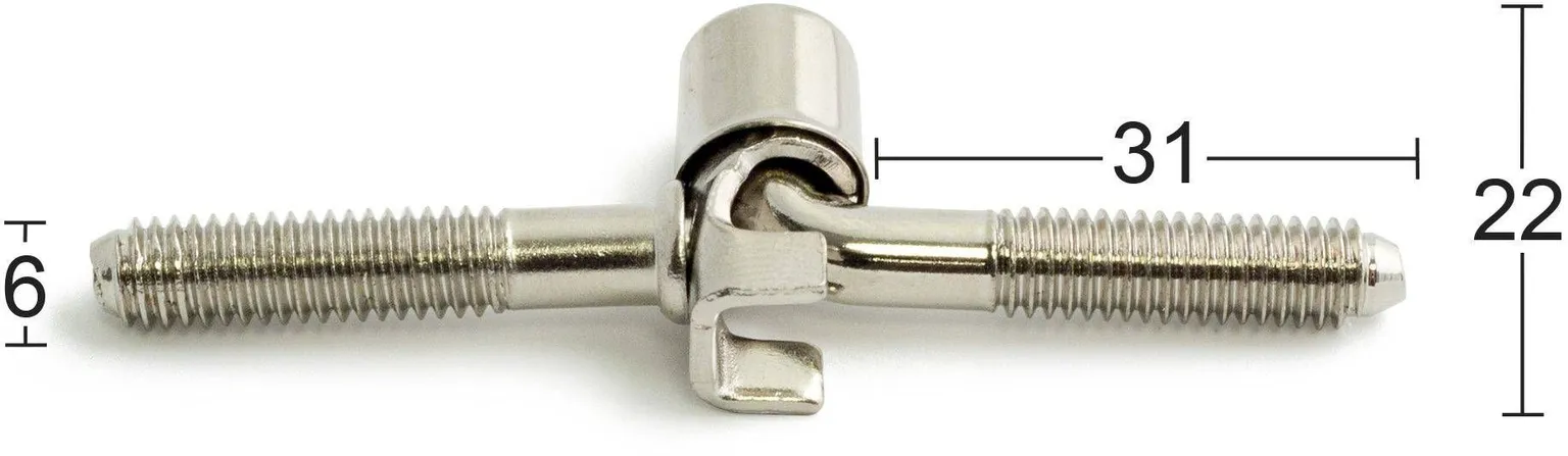 HINGED POLDIGA 1506 6X31 2TK NIKELDATUD