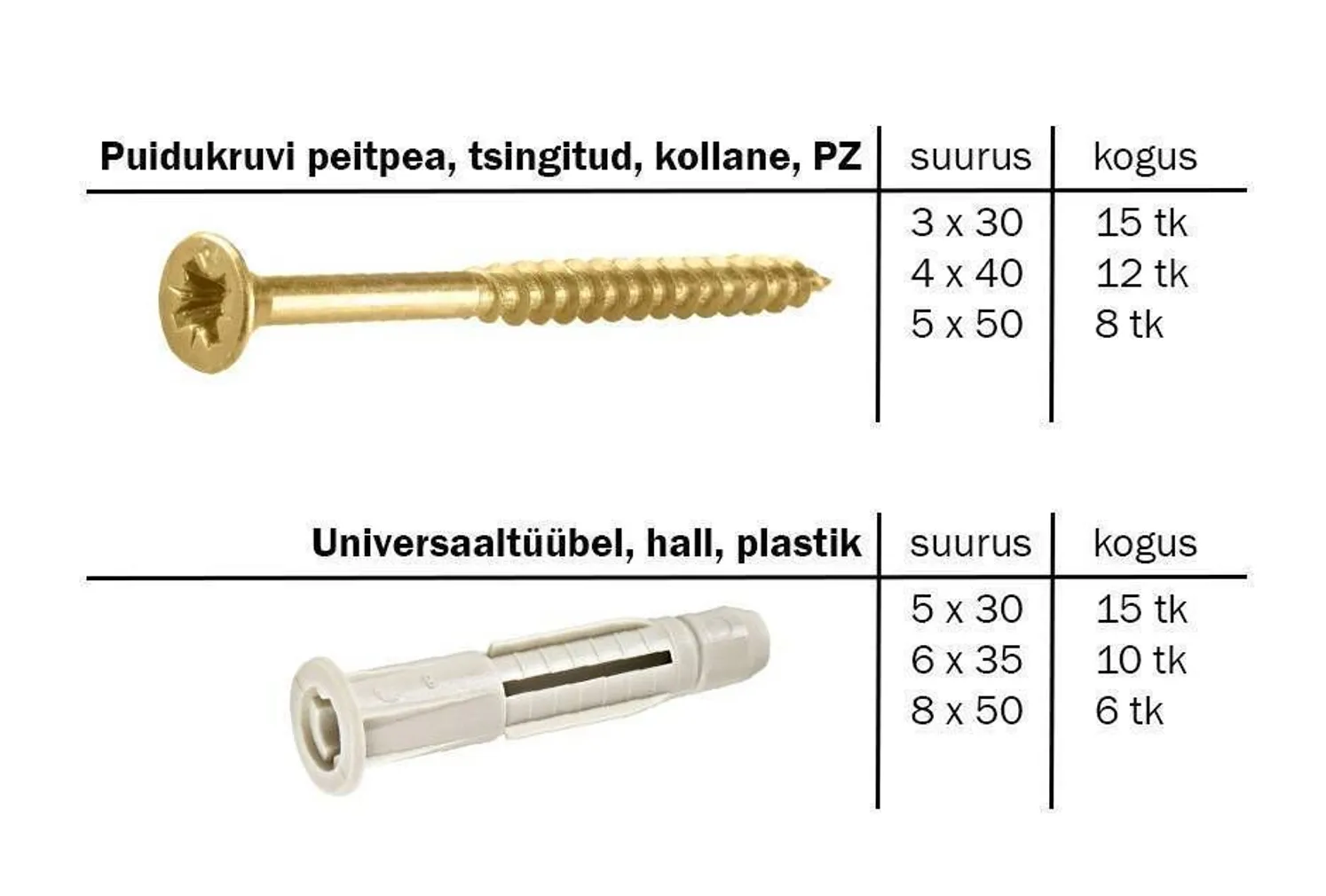 PUIDUKRUVID JA TÜÜBLID MIXBOX MINI 66TK
