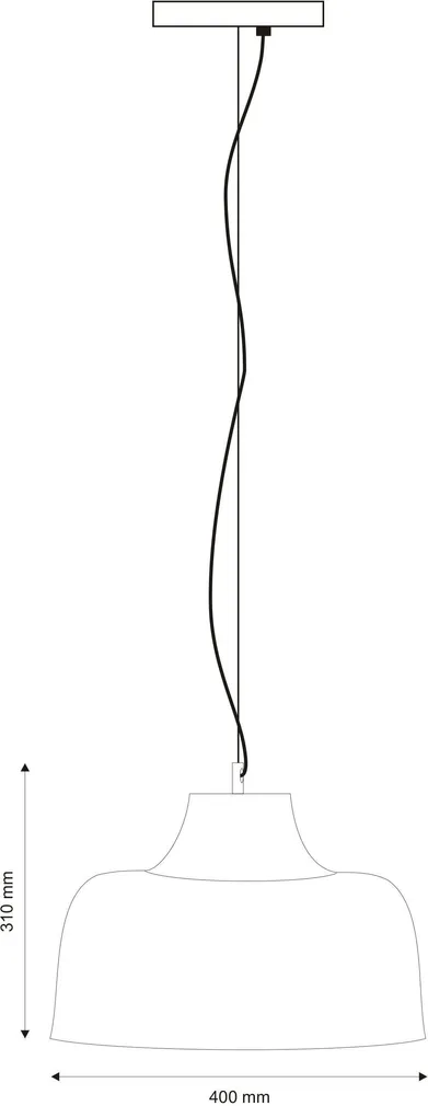 LAELAMP BETOON 60W E27 41CM