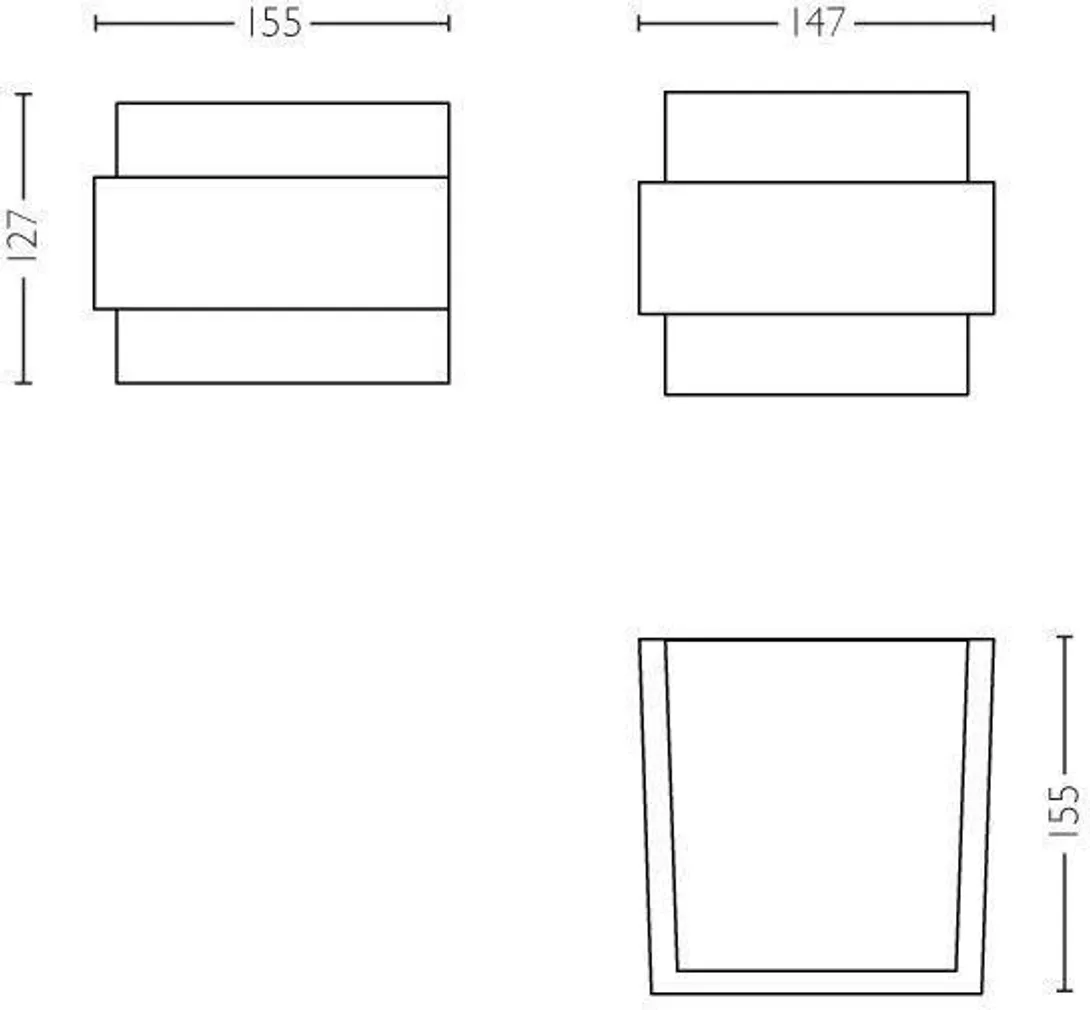 FASSAADIVALGUSTI PHILIPS SHOVEL 42W E27 IP44 