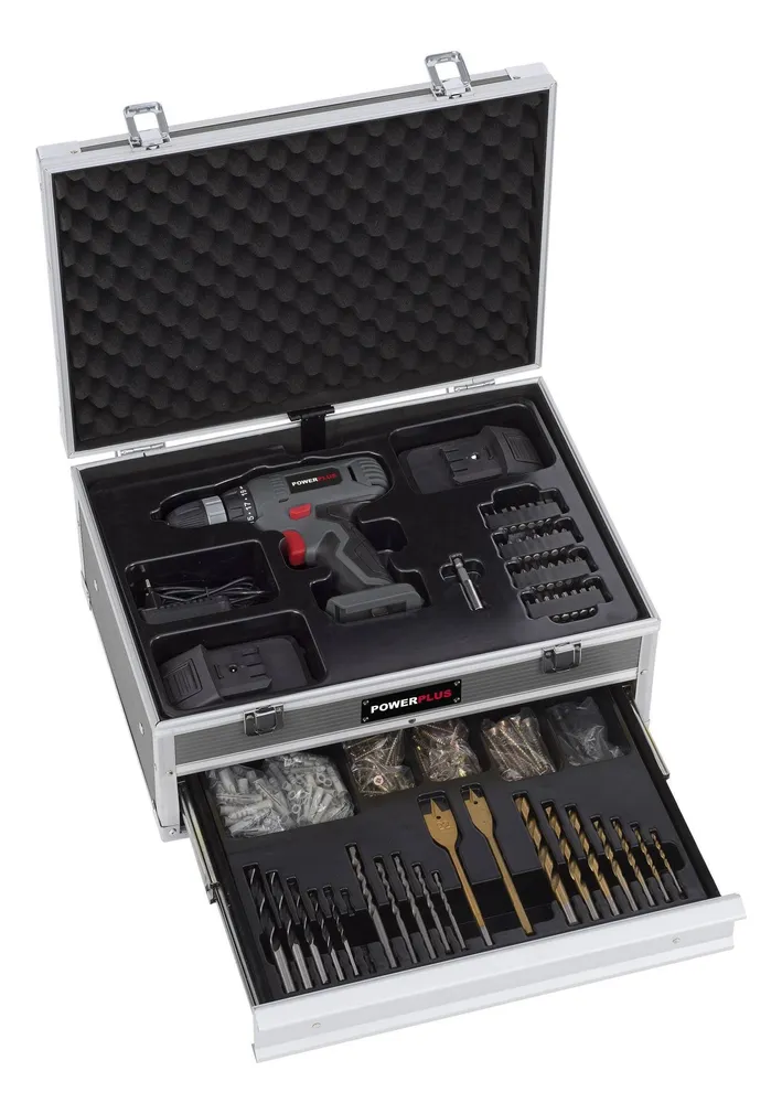 AKUTRELL POWERPLUS POWE00067 18V 2X1,3AH + 275 TARVIKUT