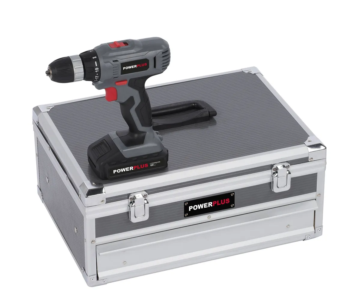 AKUTRELL POWERPLUS POWE00067 18V 2X1,3AH + 275 TARVIKUT