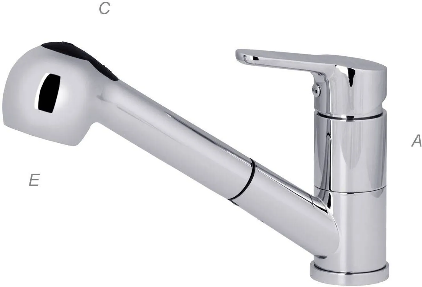 KÖÖGISEGISTI VÄLJATÕMMATAVA TILAGA BLUE STAR ARONA AR 615 KROOM