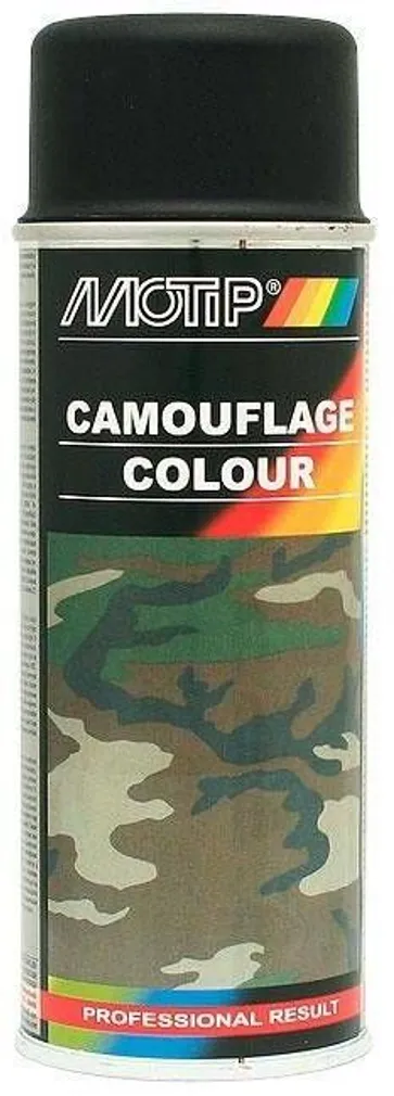 AEROSOOLVÄRV CAMOUFLAGE RAL9021 MUST