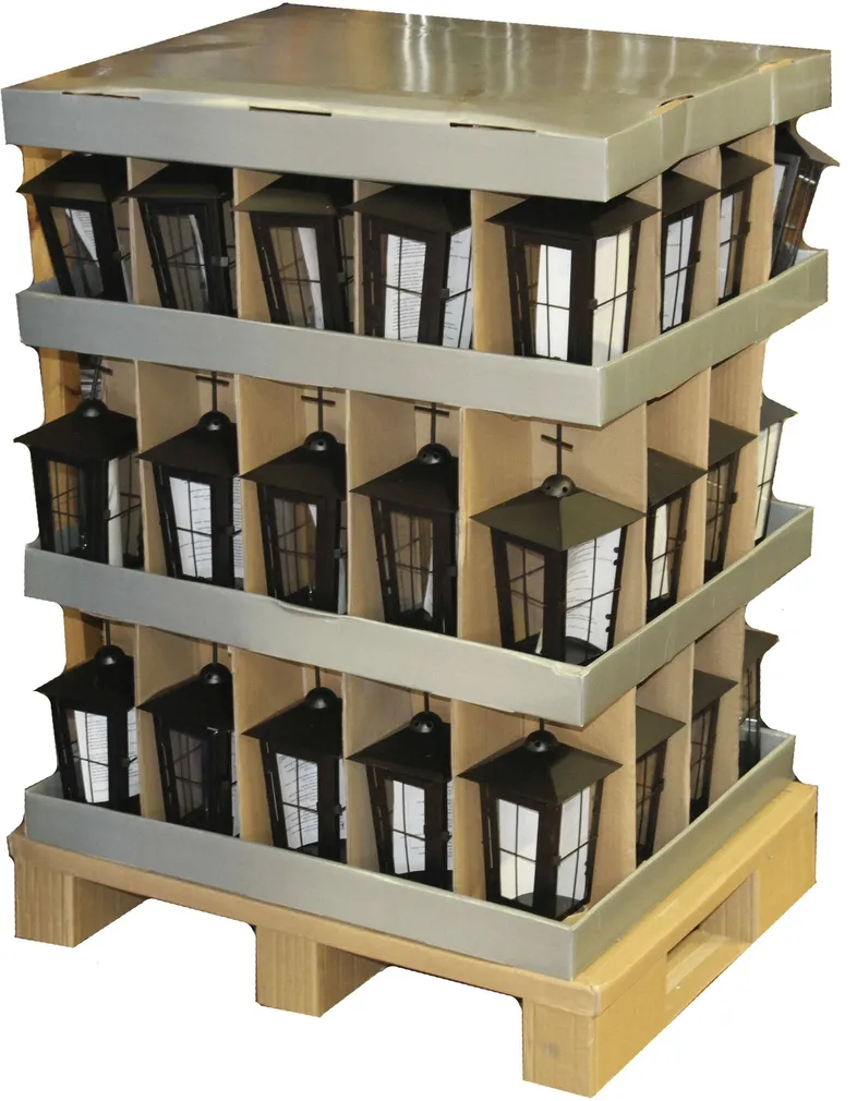 KALMULATERN RISTIGA POLARLANTERNS METALLIST 13X13X27/58CM MUST