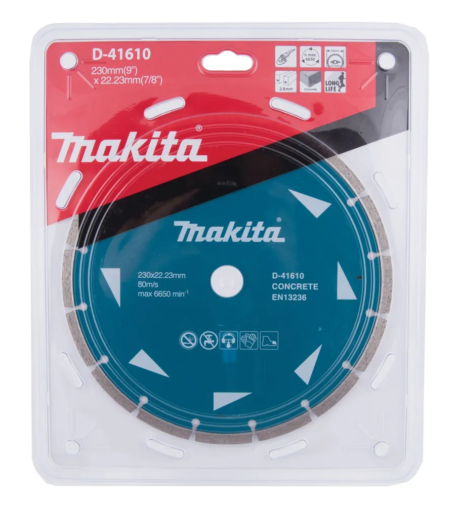 TEEMANTKETAS MAKITA 230X22,23MM SEGMENT