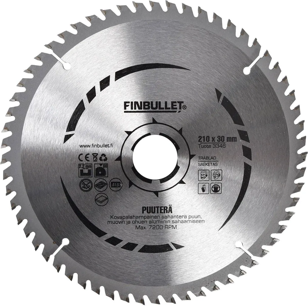 SAEKETAS FINBULLET 210/60T/30MM