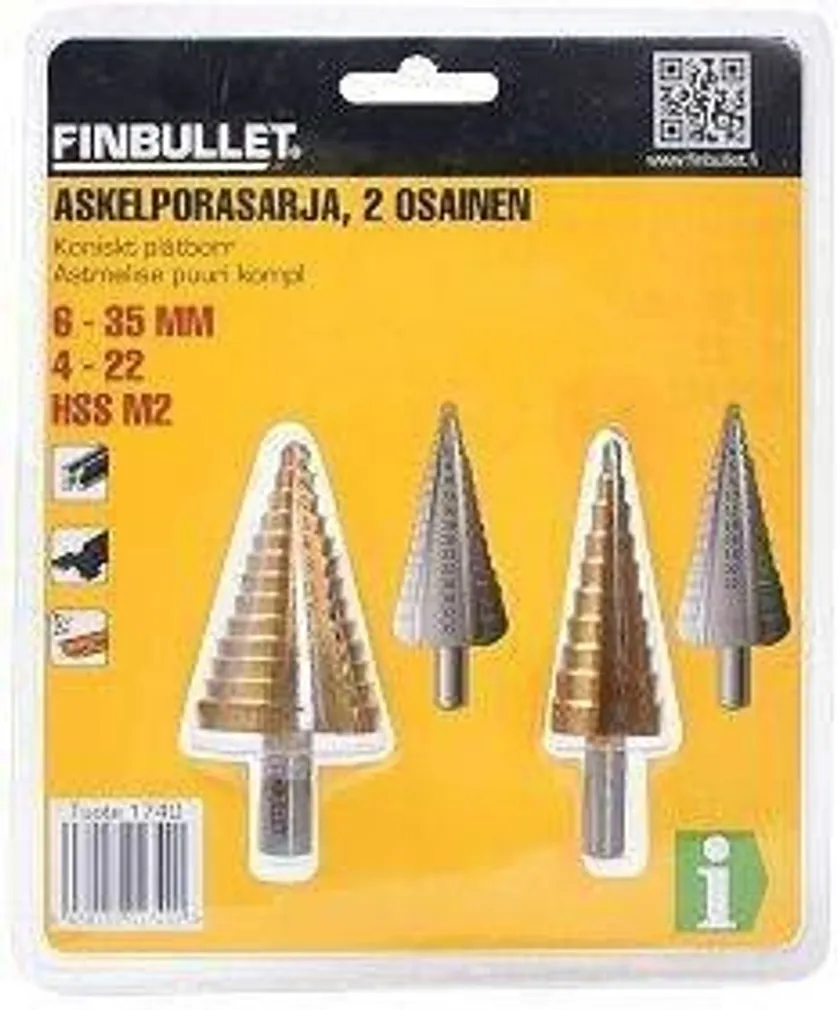 ASTMELISE PUURI KOMPLEKT FINBULLET M2 2-OSA