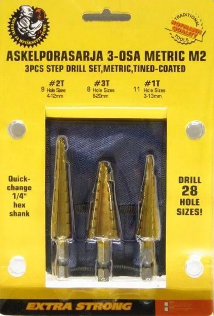 ASTMELISE PUURI KOMPLEKT FINBULLET M2 3-OSA