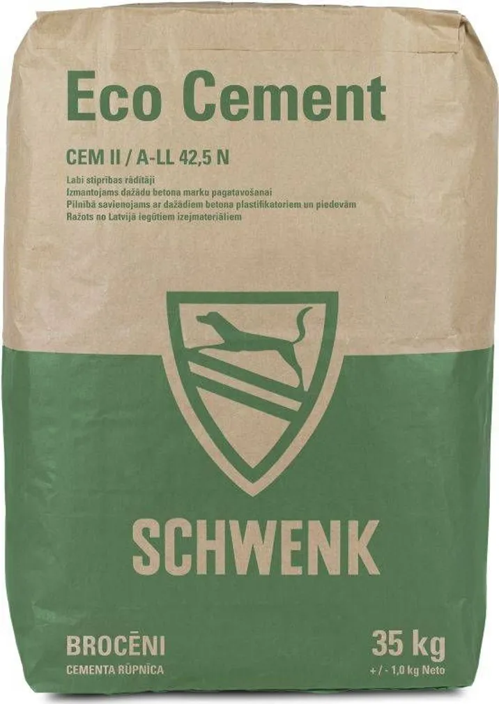 TSEMENT SCHWENK ECO CEMENT CEM II/A-LL 42,5N 35KG