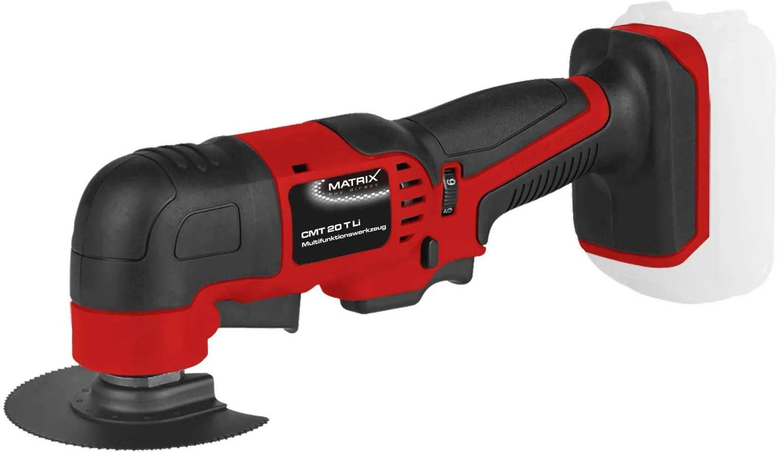 AKUUNIVERSAALTÖÖRIIST MATRIX CMT 20 T 20V AKU JA LAADIJATA