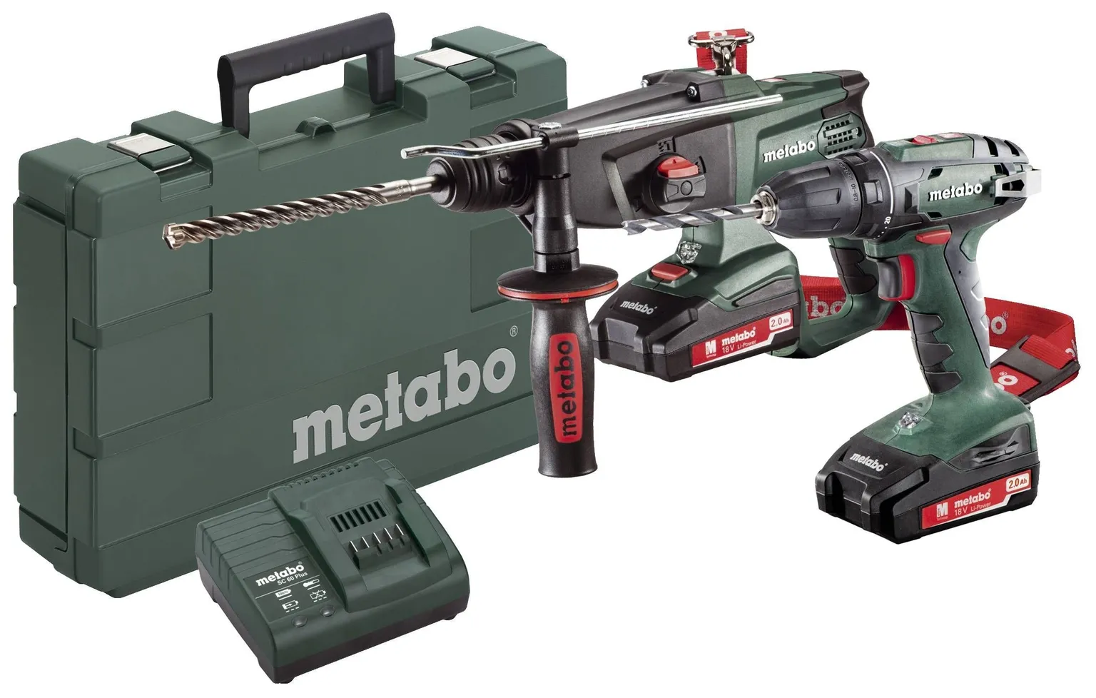 AKUTRELL METABO BS 18+AKUKOMBIVASAR KHA 18 LTX KOMBO 18V