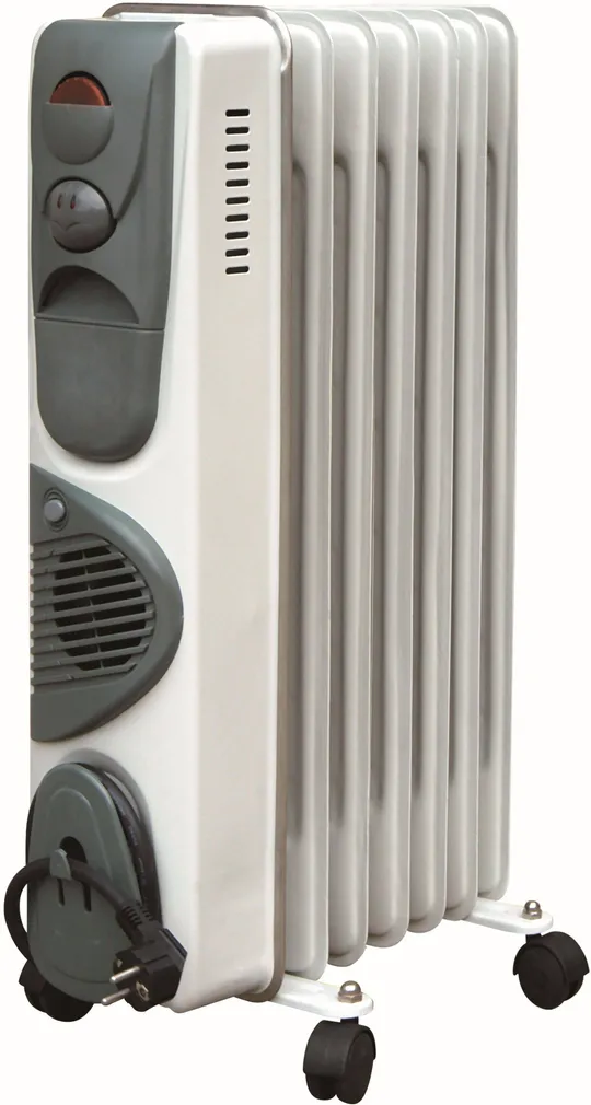 ÕLIRADIAATOR 7 RIBI 1500W+400W SOOJAPUHUR TERMOSTAAT