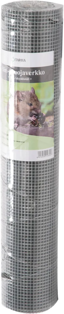 KAITSEVÕRK TARHA METALL 0,6X10M HALL, SILM 6,4MM