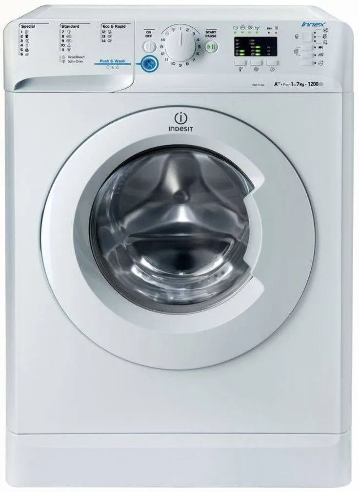 PESUMASIN INDESIT XWA71252WEU EESTLAETAV A++