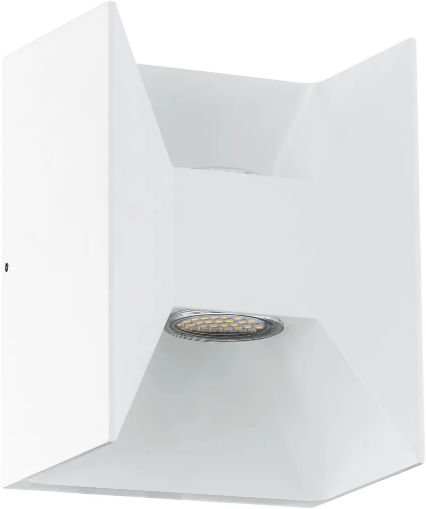 FASSAADIVALGUSTI MORINO LED 2X2,5W VALGE IP44 EGLO