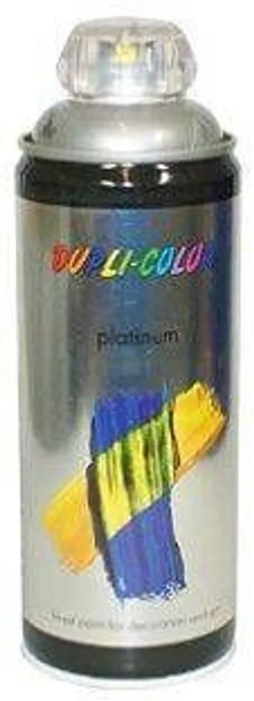 AEROSOOLVÄRV PLATINUM SIIDMATT ALUMIINIUM-HALL