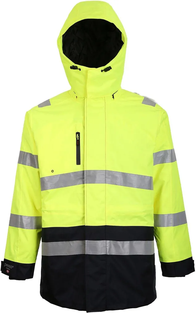 TALVEJOPE KÕRGNÄHTAV MONTREAL KOLLANE/TUMESININE 2XL