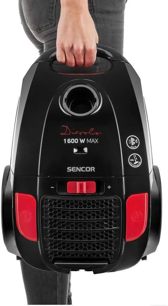 TOLMUIMEJA SENCOR SVC 6000 BK 1600W