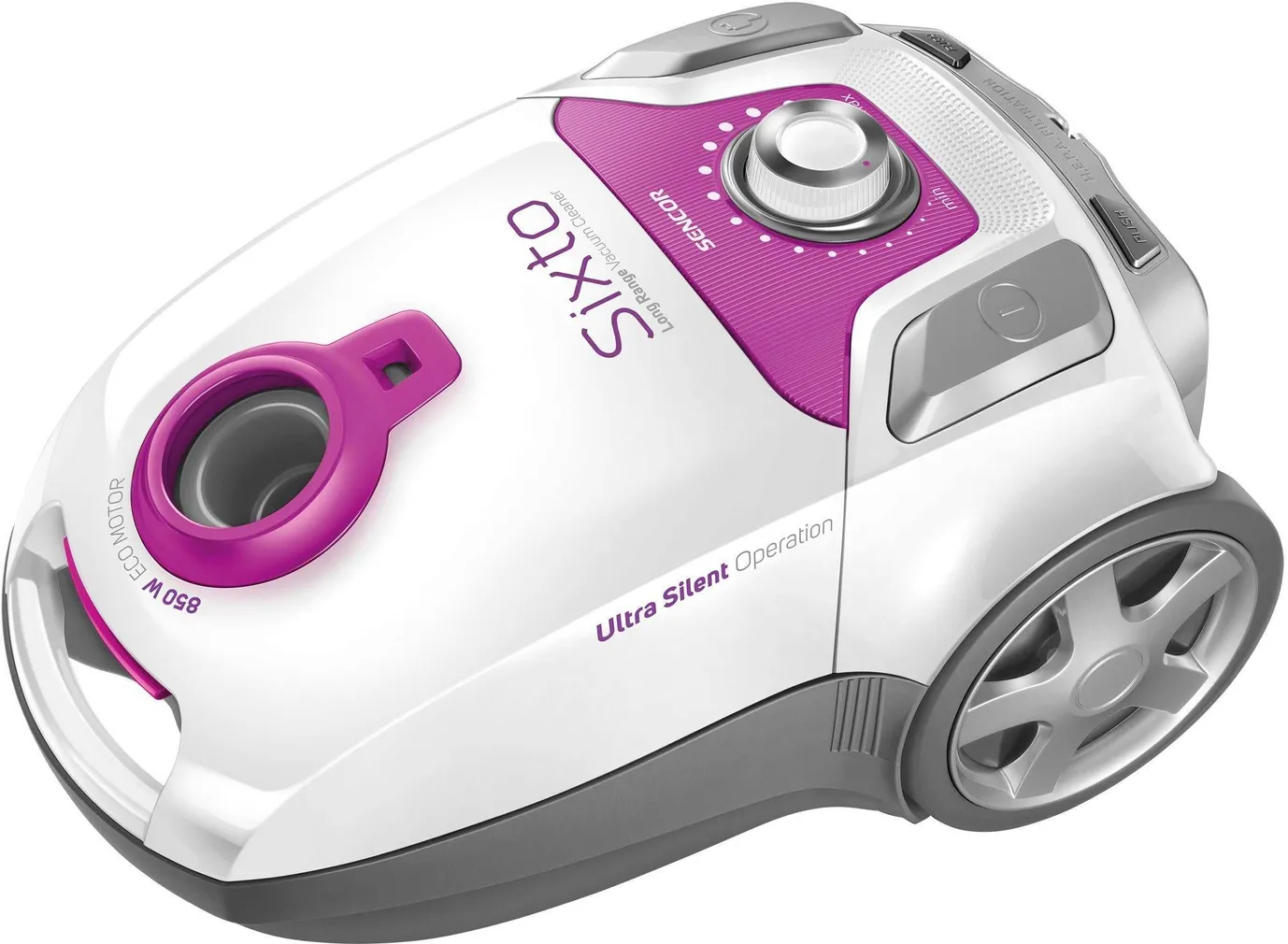 TOLMUIMEJA SENCOR SVC682VT 850W ECO VIOLETNE/VALGE