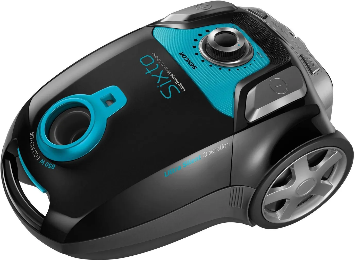 TOLMUIMEJA SENCOR SVC684TQ 750W ECO MUST/TÜRKIIS