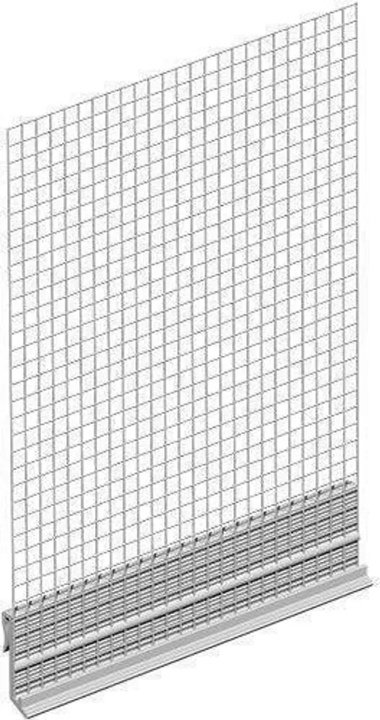 TILGAPROFIIL EJOT 810 SOCLE PLUS PVC 2M