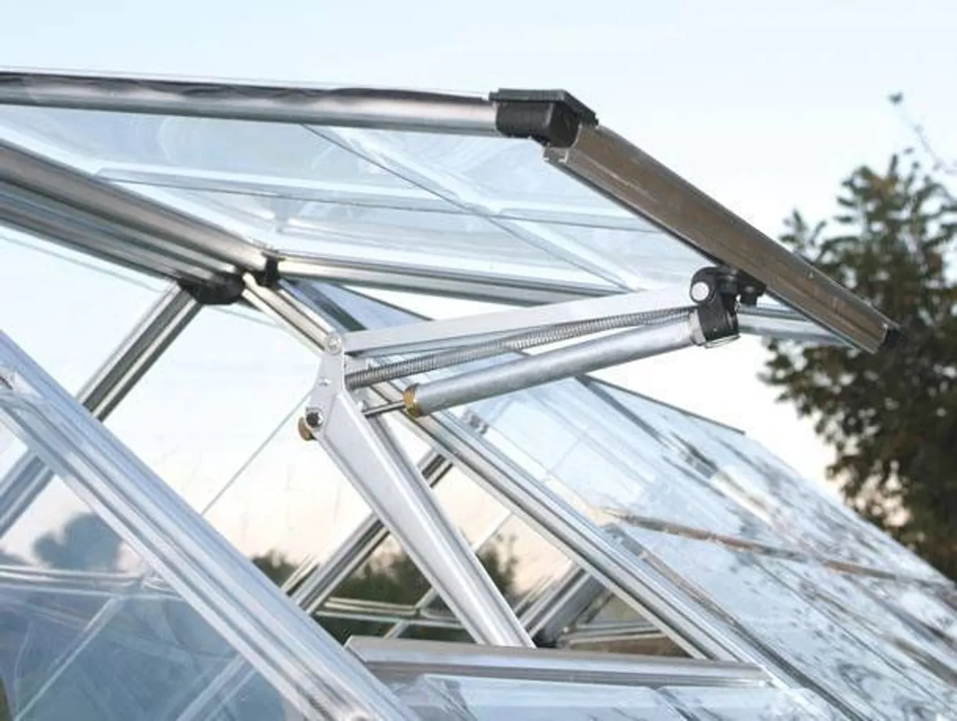 KASVUHOONE TOSKANA 252X252X212CM HÕBE