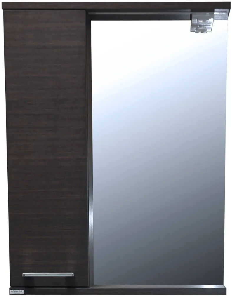 PEEGELKAPP AQUALINE PREMIUM 56X17X70CM VALGUSTIGA TUME TAMM