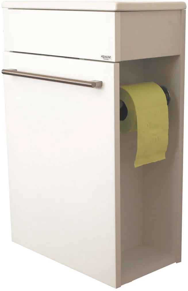 VALAMUKAPP AQUALINE MINI 40X22X60CM VALAMUGA VALGE