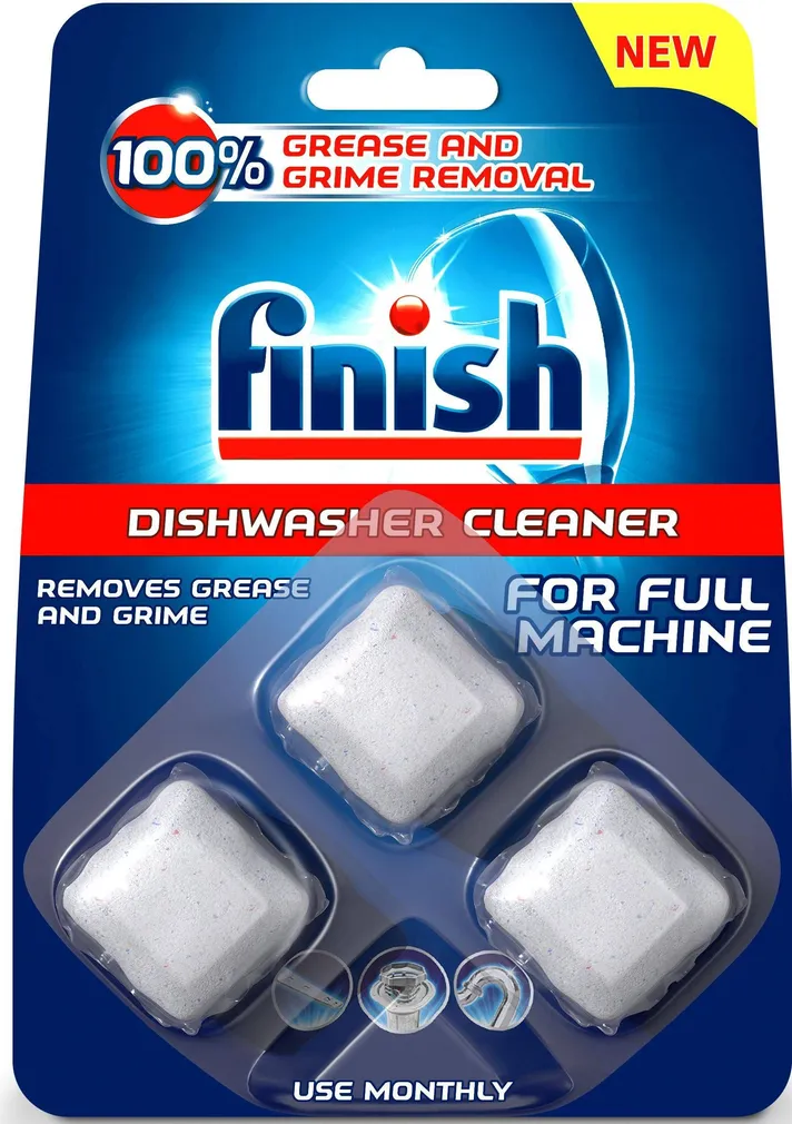 NÕUDEPESUMASINA PUHASTUSTABLETID FINISH 3X17G