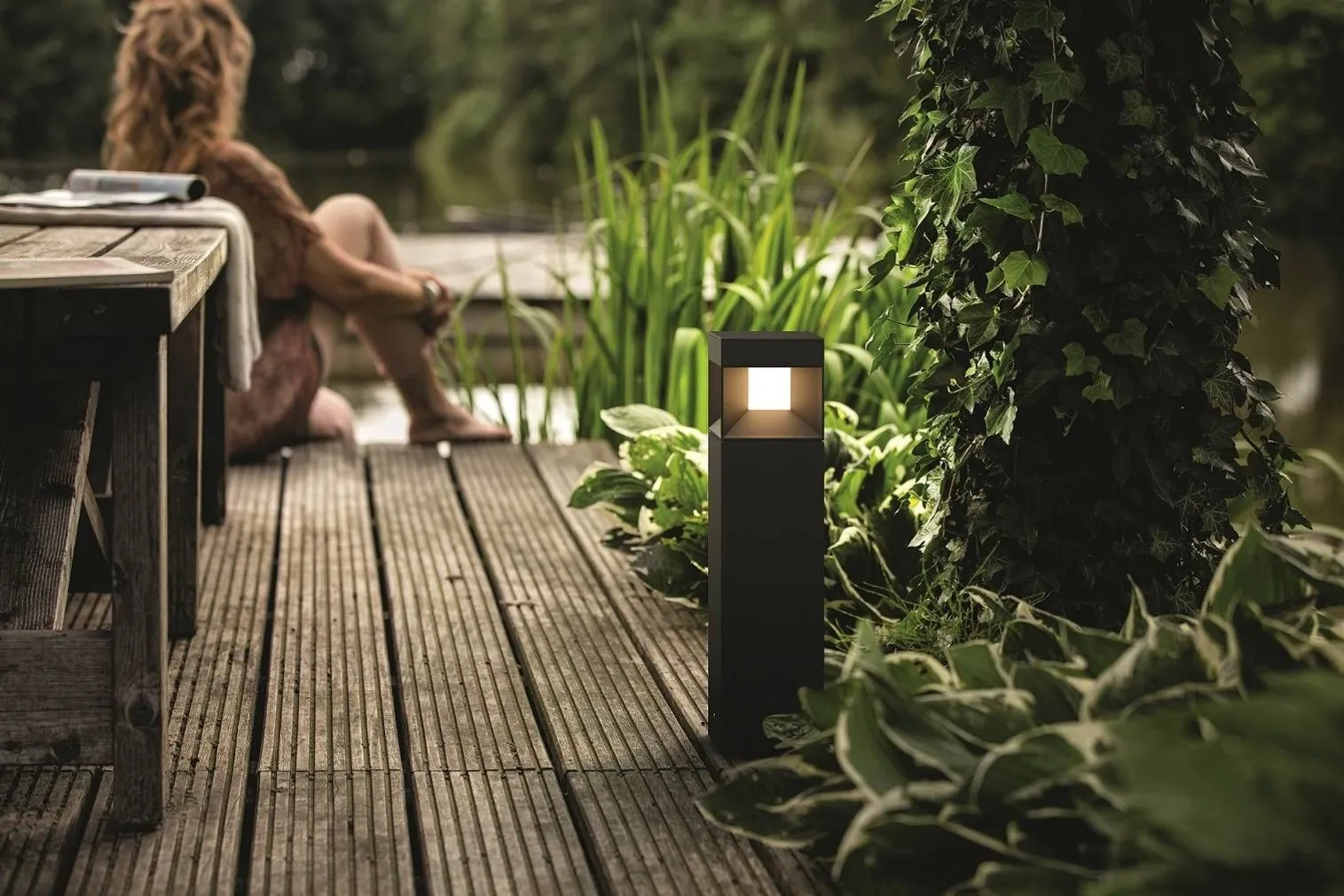 AIAVALGUSTI PHILIPS PARTERRE MUST 8W LED 800LM IP44 